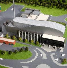 Artists impression of the Shropshire ERF